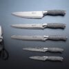 Bali Knivset - Grå / Silver (8 delar) - Image 3