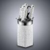 Bali Knivset - Vit / Silver (8 delar) - Image 2