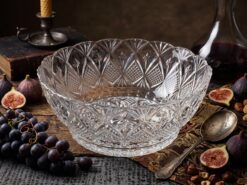 Dahlia Serveringsskål – Glas (24 cm)
