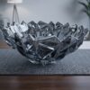 Iris Serveringsskål – Röktonat Glas (24 cm) - Image 2
