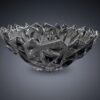 Iris Serveringsskål – Röktonat Glas (24 cm) - Image 3