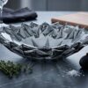 Kamelia Serveringsskål – Röktonat Glas (32 cm) - Image 2