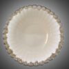 Lotus Serveringsskål – Vit / Silver (25 cm) - Image 4