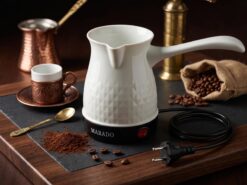 Marado Elektrisk Kaffekokare – Vit