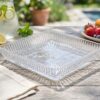 Mimosa Serveringsskål – Glas (26x26 cm) - Image 2