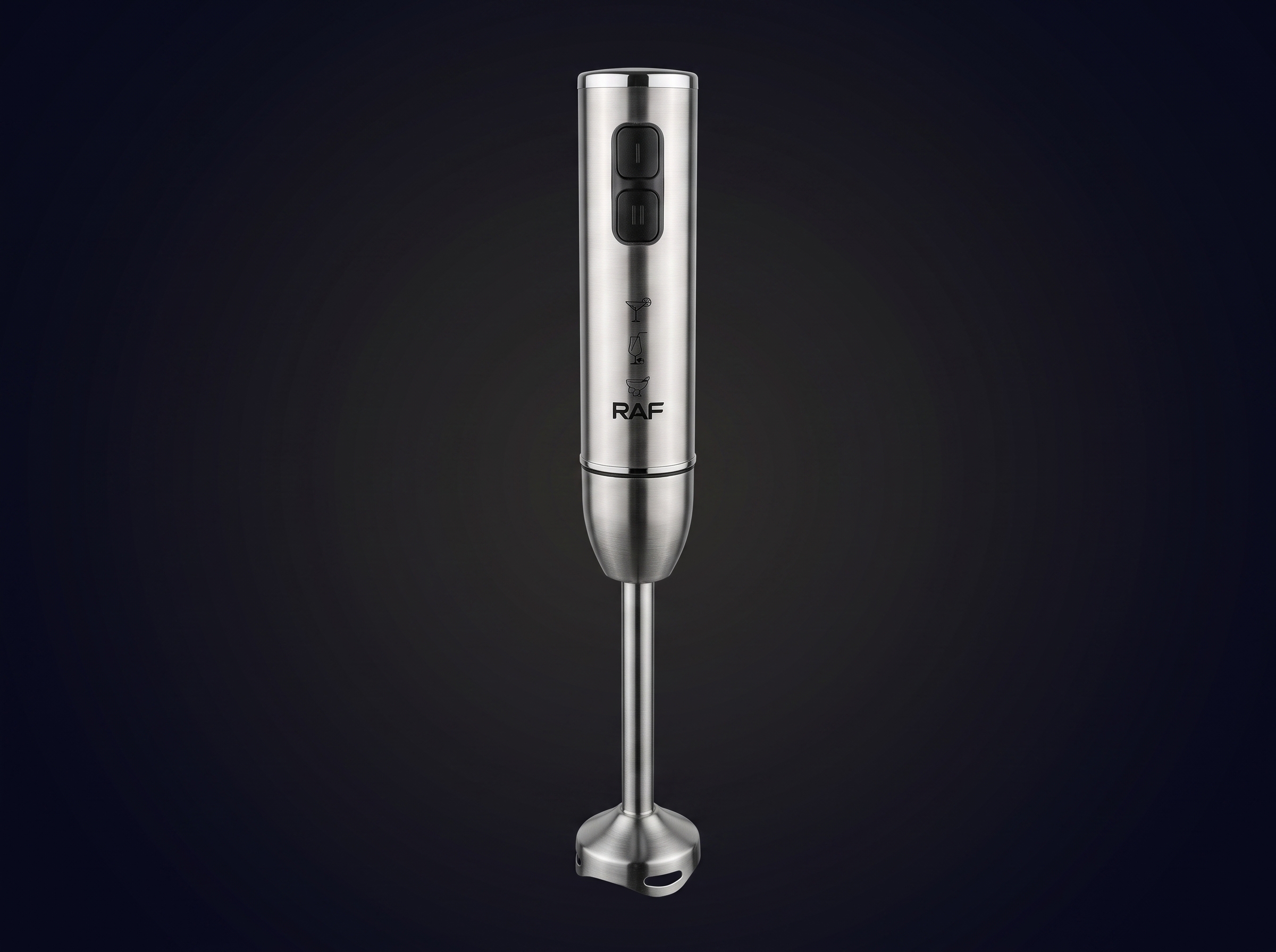 RAF Stavmixer i Rostfritt Stål (1600W Max) - Image 2