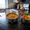 Tiffin Matlåda i Rostfritt Stål (2 Våningar) - Image 2