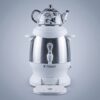 Tiffany Elektrisk Samovar & Tekokare – Vit (6L + 1L) - Image 2