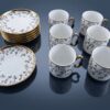 Al Sultan nr 470 Exklusivt Kaffeset - Vit / Guld (12 Delar) - Image 5