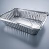 Aluminiumformar med Lock (22x15x5 cm) – Praktiska Aluminiumburkar i 107-pack - Bild 2