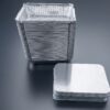 Aluminiumformar med Lock (22x15x5 cm) – Praktiska Aluminiumburkar i 107-pack - Bild 4