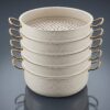 Kismet Manti- & Ångkoksgryta Set 6 Delar 30 cm (8L) – Granit med Induktionsbotten - Bild 3