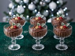 Lavin Dessertskålar på Fot 100 ml – Elegant Servering i 6-pack