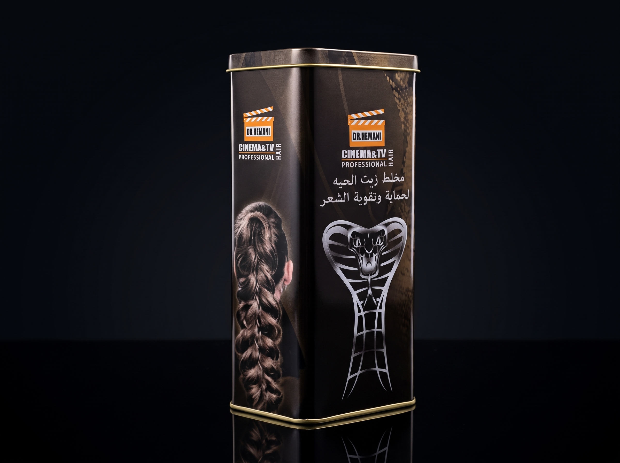 Dr. Hemani Snake Oil (Zait Al Hayee) 250ml – Naturlig Ormolja för Hårväxt och Hårvård - Bild 2