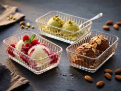Pasabahce Glasskålar 14x8,5 cm – Elegant Servering i 3-pack