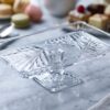 Pasabahce Serveringsfat på Fot 28x16 cm – Rektangulärt Kakfat i Glas - Image 2