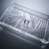 Pasabahce Serveringsfat på Fot 28x16 cm – Rektangulärt Kakfat i Glas - Image 4