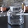 Pasabahce Glasburk med Metallock 1L – Mångsidig och Stilren Förvaringsburk - Bild 2