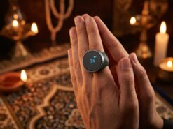 Zikr Digital Ring med Räknare - Grön