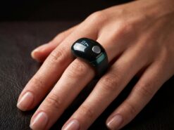 Zikr Digital Ring med Räknare och Klocka - Grön