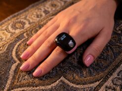 Zikr Digital Ring med Räknare och Klocka - Rosa