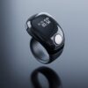 Zikr Digital Ring med Räknare och Klocka - Svart - Image 2