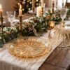 Danialex Serveringsfat med Glaskupa (20 cm) – Elegant Ostfat & Kakfat i Bärnstensfärgat Glas - Bild 2