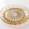 Danialex Serveringsfat med Glaskupa (20 cm) – Elegant Ostfat & Kakfat i Bärnstensfärgat Glas - Bild 4