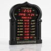 Al-Harameen Digital Azan-Klocka i Svart – Stor Bönklocka för Vägg (48 cm) - Bild 2