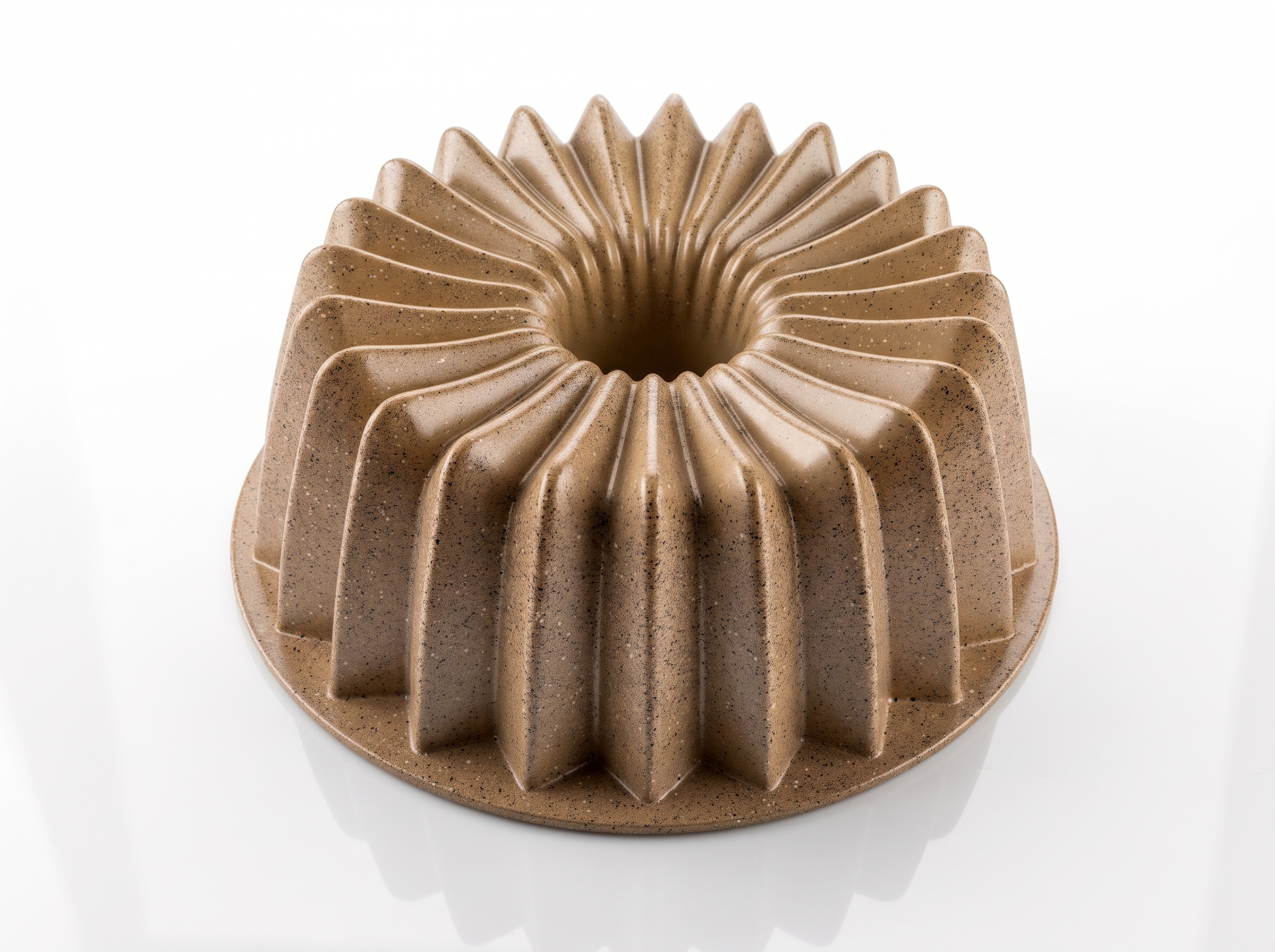 Jio Original Sockerkaksform i Granitbeläggning (Ø24 cm) – Exklusiv Bakform i Sandbeige - Bild 2
