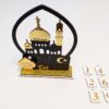 Ramadan & Eid Nedräkningskalender i Trä & Spegelguld – Bordskalender i Svart & Guld - Bild 5