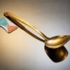 Yachule Serveringsslev / Soppslev i Guld – Lyxigt Köksredskap i Rostfritt Stål - Bild 3